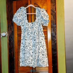 Vintage style Penelope Toile Babydoll Dress by Laura Ashley x Urban
